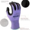 JDL Work Gloves Women men Microfoam Nitrile Coated Gloves 3/...