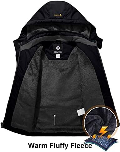 GEMYSE Girl's Waterproof Ski Snow Jacket Hooded Fleece Lined...