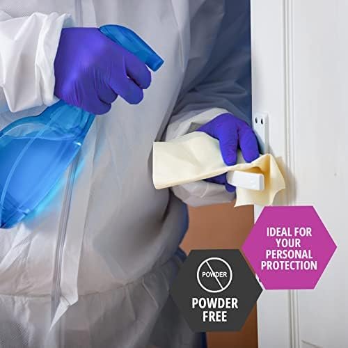 MED PRIDE Nitrile Medical Exam Gloves - Disposable Powder & ...