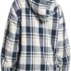 Women's Full Zip Fleece Flannel Jacket Plaid Sherpa Lined Ja...