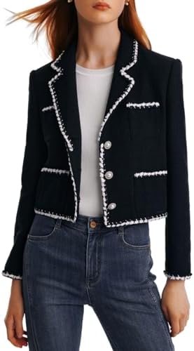 2025 Womens Casual Blazers Long Sleeve Work Office Open Fron... 2025 Womens Casual Blazers Long Sleeve Work Office Open Fron...