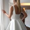 Simple Short Wedding Dresses for Bride 2025 Elegant Off The ...