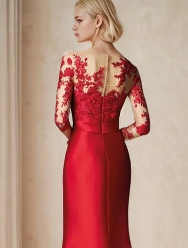 Mermaid/Trumpet Elegant Evening Dress Satin Floor Length Mot...