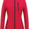 Chrisuno Women's Lightweight Long Softshell Fleece Lined Jac...