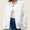 EVALESS Bomber Jackets for Women Spring Fashion 2025 Cute Ja...