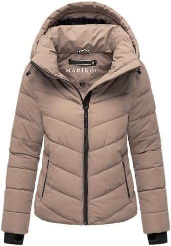Women's Winter Jacket with Hood | Weather-Resistant Puffer J...