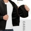 TBMPOY Men's Lightweight Bomber Jackets Light Track Jackets ...