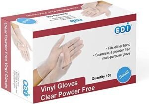 EDI Disposable Vinyl Gloves EDI Disposable Vinyl Gloves