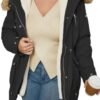 Geschallino Women's Parka Coat 3 in 1 Plus Size Winter Warm ...