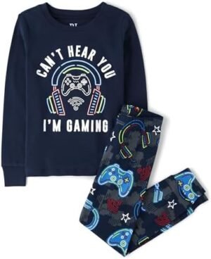 The Children's Place Boys' Long Sleeve Top and Pants Snug The Children's Place Boys' Long Sleeve Top and Pants Snug Fi...