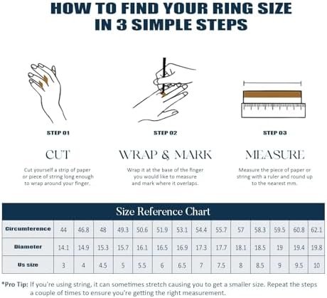 1.4 CT Moissanite Rings for Women, Engagement Rings for Wome...