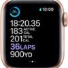 Apple Watch Series 6 (GPS, 40mm) - Gold Aluminum Case with P...