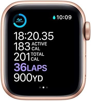 Apple Watch Series 6 (GPS, 40mm) - Gold Aluminum Case with P...