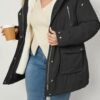 Geschallino Women's Parka Coat 3 in 1 Plus Size Winter Warm ...
