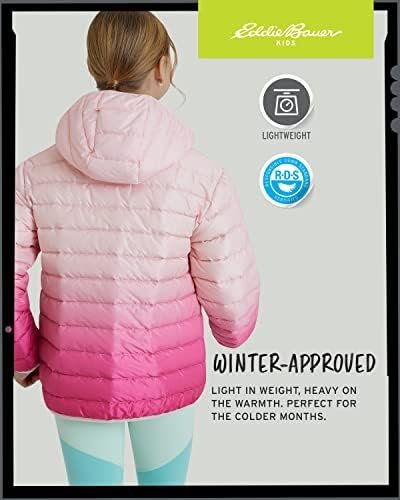 Eddie Bauer Girls' Jacket - CirrusLite Weather Resistant Dow...