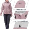 33,000ft Women's Softshell Jacket, Fleece Lined Warm Jacket ...