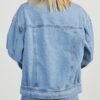 Kedera Jean Jacket Women Trendy 2025 Embellished Button Down...