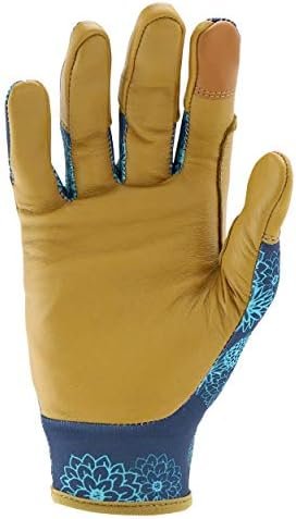 Miracle-Gro MG86213/WML Premium Goatskin Padded Palm Gloves