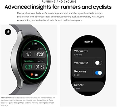 Samsung Galaxy Watch 4 Classic 42mm Smartwatch with ECG Moni...