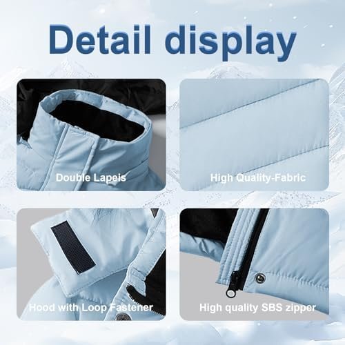 Girl's Winter Coats Kids Waterproof Long Puffer Jacket Thick...