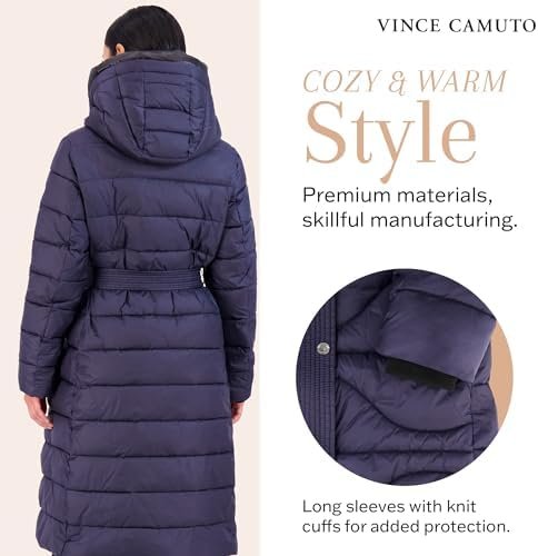 Long Puffer Coat Women, Long Coat Women Winter, Women's Coat...
