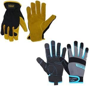 HANDLANDY Breathable Gardening Gloves & Work Gloves for Men ... HANDLANDY Breathable Gardening Gloves & Work Gloves for Men ...
