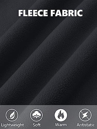 MAGCOMSEN Women's Fleece Jacket Zip Up Coat Lightweight Soft...