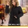 FARVALUE Women's Winter Coat Hooded Warm Fleece Parka Jacket...