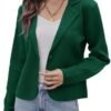 GRACE KARIN Women Sweater Blazer Casual Work Croppped Cardig...