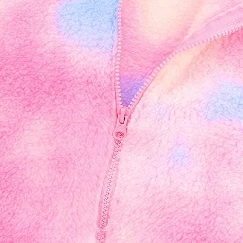 JESKIDS Toddler Girls Boys Fleece Hoody Jacket Zip Up Teddy ...