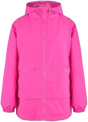 PESION Womens Waterproof Raincoat Lightweight Rain Jacket Tr...
