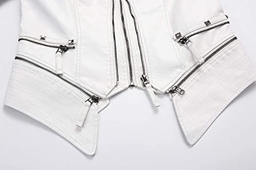 chouyatou Women's Fashion Studded Perfectly Shaping Faux Lea...