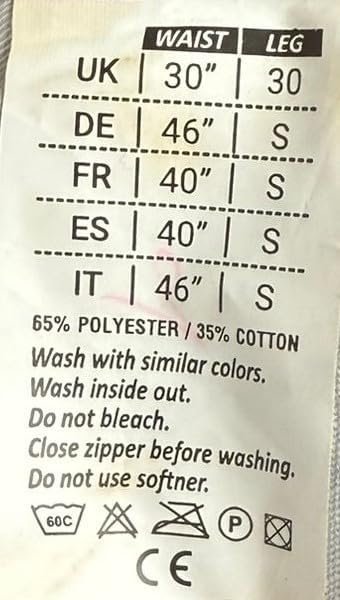 MS9 Men's Cargo Active Outdoor Casual Tactical Work Pants Tr...