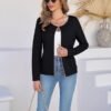 CiCiBird Women Lightweight Open Front Sweater Cardigan Pearl...