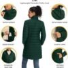 ZMC Packable Women Puffer Coat, Lightweight Water-Resistant ...