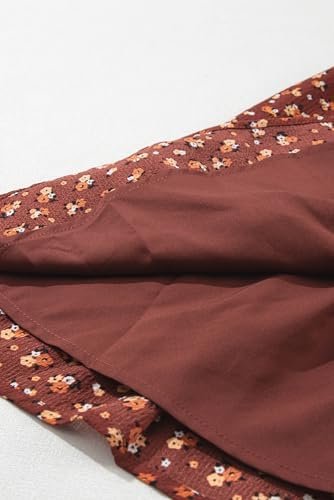 Dokotoo Spring Dresses for Women 2025 Boho Floral Square Nec...