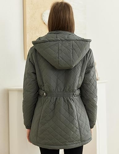 Womens Fashion Hooded Thickened Fleece Winter Soft Long Warm...