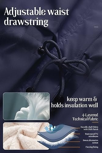 Chrisuno Women's Mid-Length Parka Winter Outerwear Jacket So...