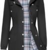 Bloggerlove Rain Jacket Women Lightweight Raincoats Outdoor ...