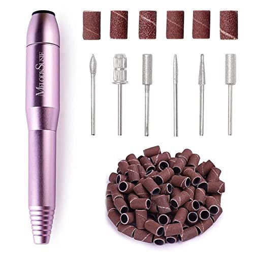 MelodySusie Portable Electric Nail Drill,PC120B Compact Efil...