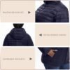 Plus Size Women's Packable Puffer Jacket 1X-6X Water-Resista...