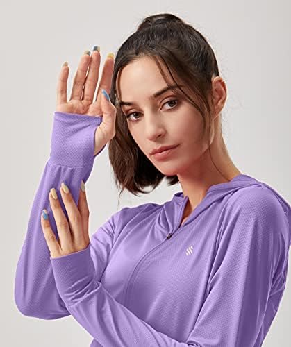 Soothfeel Women's UPF 50+ Sun Protection Hoodie Jacket Light...