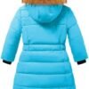 FARVALUE Girls Warm Winter Coats Water Resistant Thicken Lon...