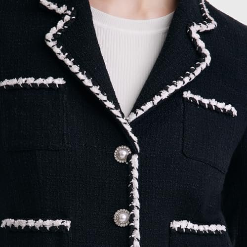 2025 Womens Casual Blazers Long Sleeve Work Office Open Fron...