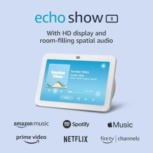Like-New Amazon Echo Show 8 (newest model), With Spatial Aud... Like-New Amazon Echo Show 8 (newest model), With Spatial Aud...