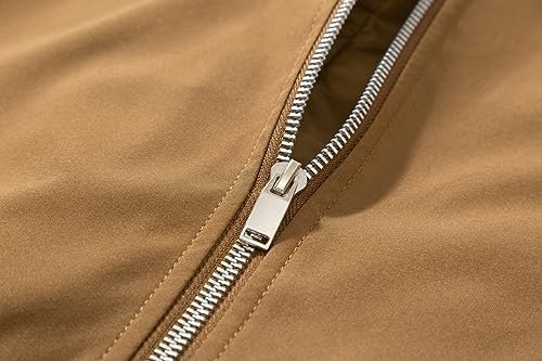 Men's Bomber Jacket Casual Stylish Lightweight Windbreaker S...