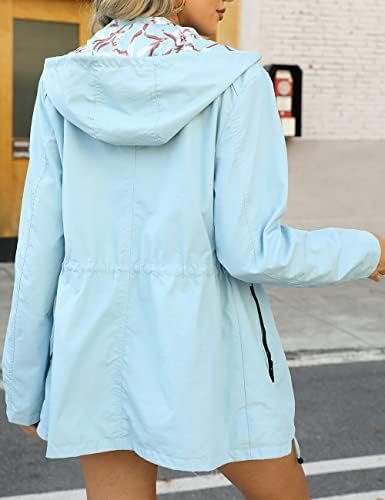 Bellivera Women Reversible Lightweight Jacket Casual Windbre...