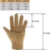 2 Pairs of HANDLANDY Kids Gardening Gloves Foam Rubber Coate...