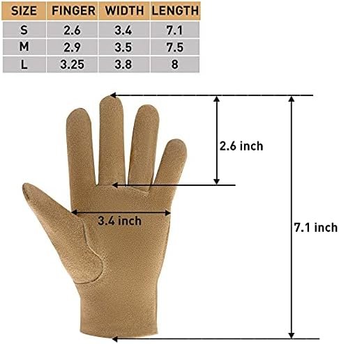 2 Pairs of HANDLANDY Kids Gardening Gloves Foam Rubber Coate...