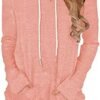 Women's Long Sleeve Hoodies Tops Lightweight Hooded Sweatshi...